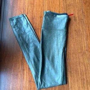 Army green spanx leggings. Size small. Like new.